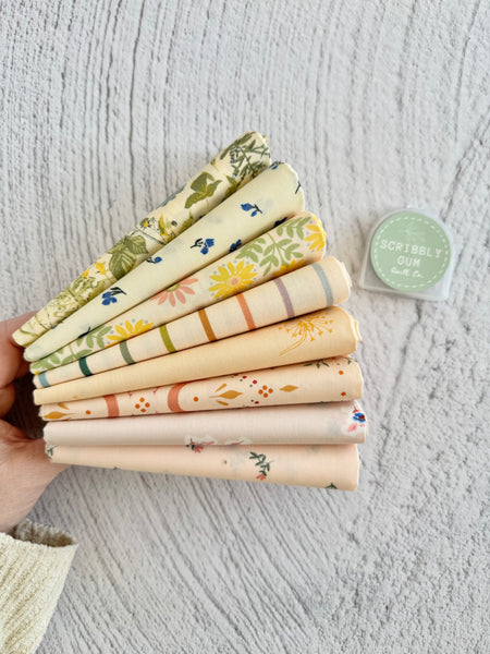 Snowflake #12 - Curated 8 Fat Quarter Bundle