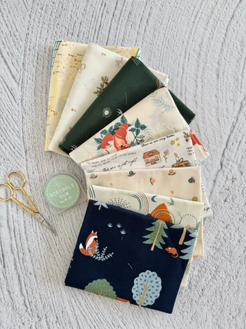 Snowflake #10 - Curated 8 Fat Quarter Bundle