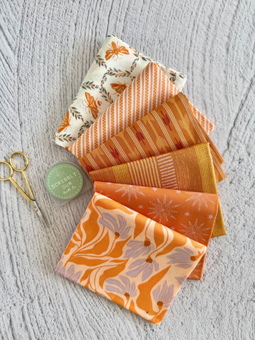 Snowflake #13 - Curated 6 Fat Quarter Bundle