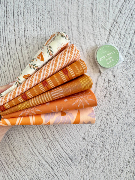 Snowflake #13 - Curated 6 Fat Quarter Bundle