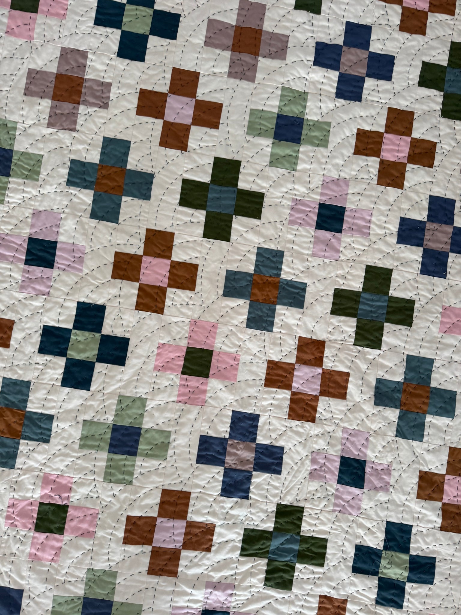 Little Flower Quilt by Joz Makes Quilts Fabric Bundle Kit