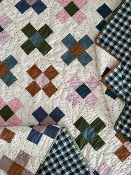 Little Flower Quilt by Joz Makes Quilts Fabric Bundle Kit