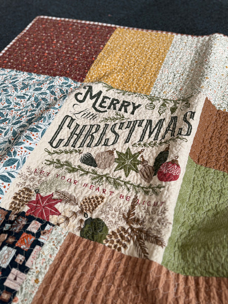 Christmas Big Patch Quilt Kit - Throw Size