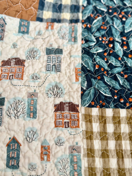 Christmas Big Patch Quilt Kit - Throw Size