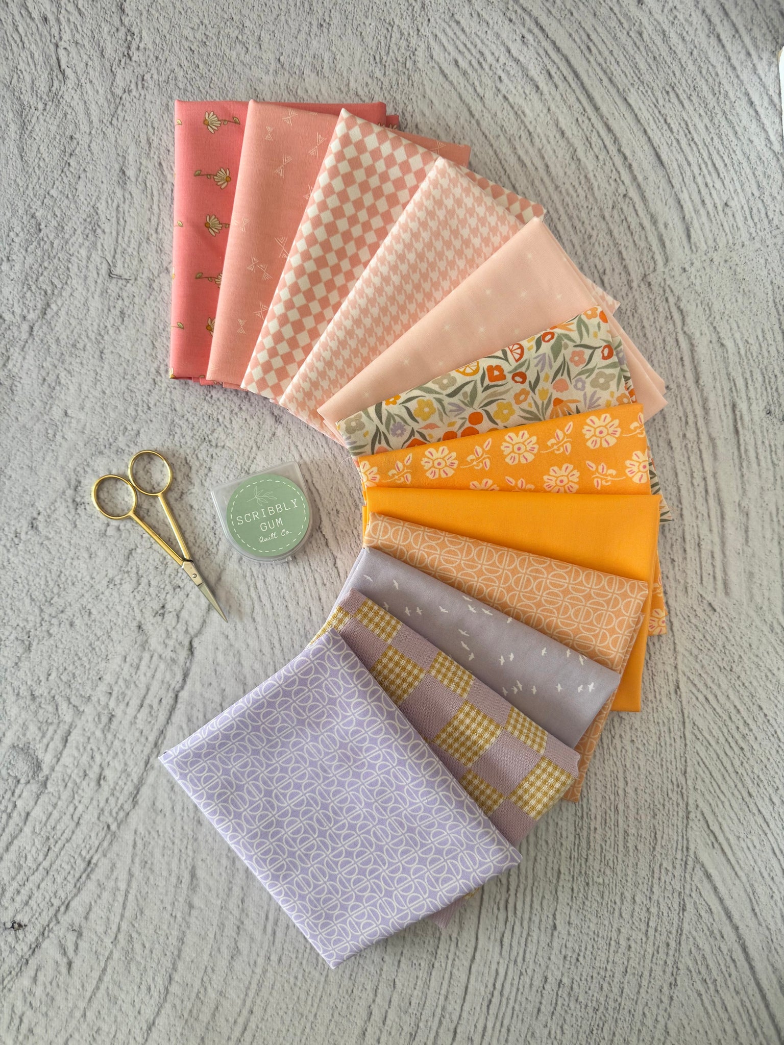 Sherbert Lane - Curated 12 Fat Quarter Bundle