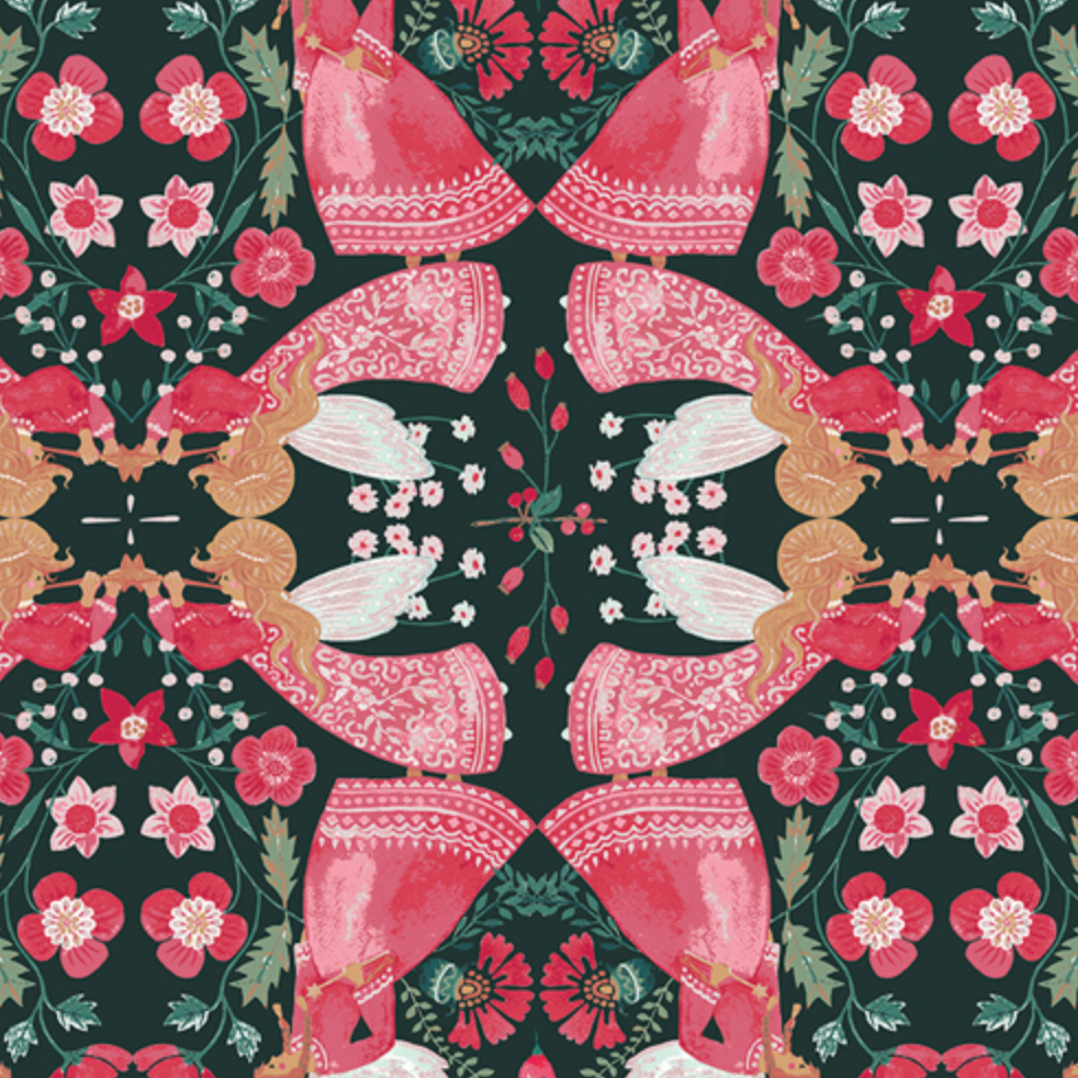 Wintertale for Art Gallery Fabrics - Singing Carols
