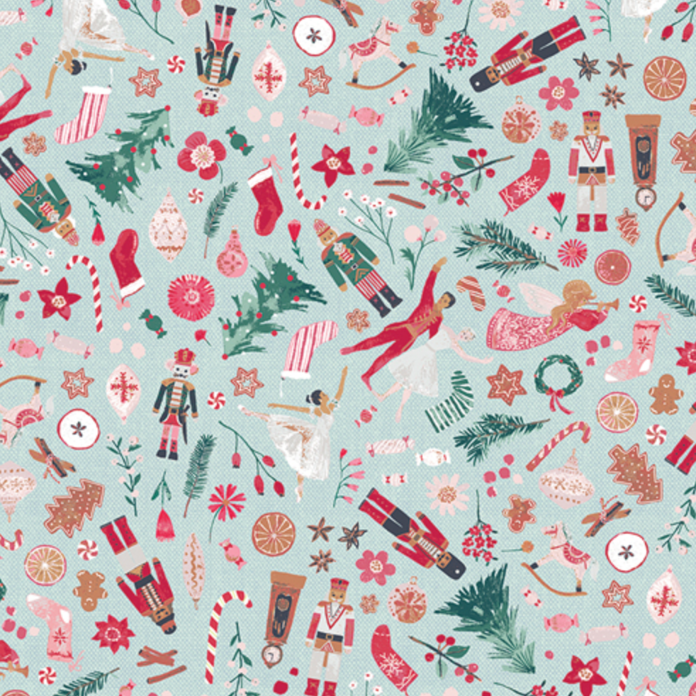 Wintertale for Art Gallery Fabrics - The Nutcracker Snow