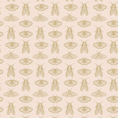 Spring Equinox for Art Gallery Fabrics - Emerging Wings Frost