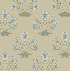 Spring Equinox for Art Gallery Fabrics - Floral Reflection