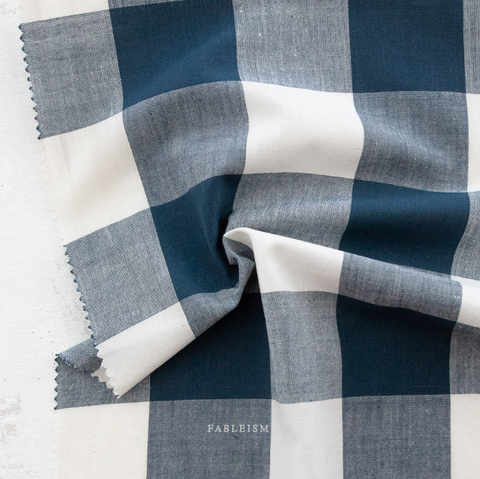Camp Gingham by Fableism - Large Midnight