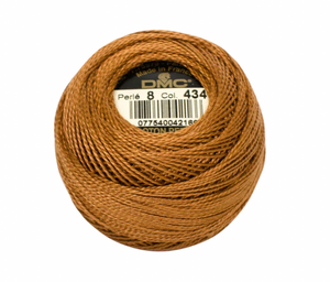 DMC Perle 8 thread- 436 Tan