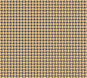 Pumpkin Licorice by Andover Fabrics - Triangle Checkerboard