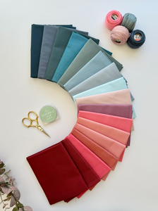 Imperial Navy - Curated 17 Fat Quarter Bundle