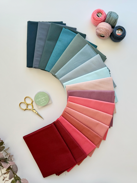 Imperial Navy - Curated 17 Fat Quarter Bundle