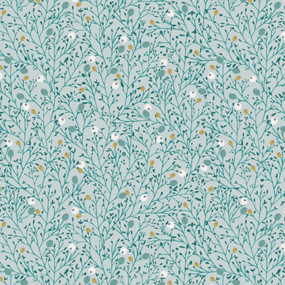 Little Town by Art Gallery Fabrics-  Winterberry Mist