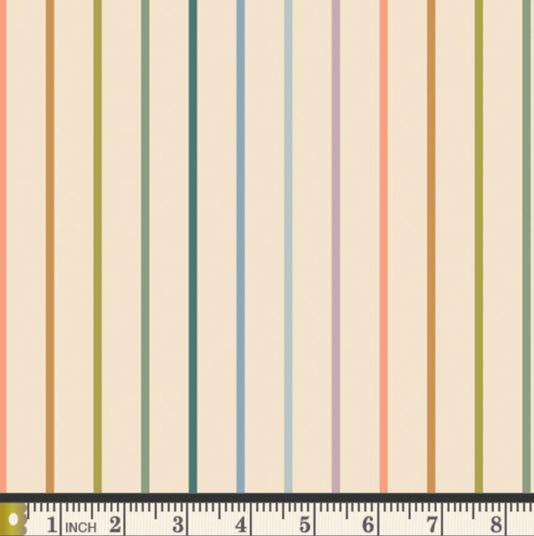 Slow Summer by Suzy Quilts - Tiny Stripe Pearl