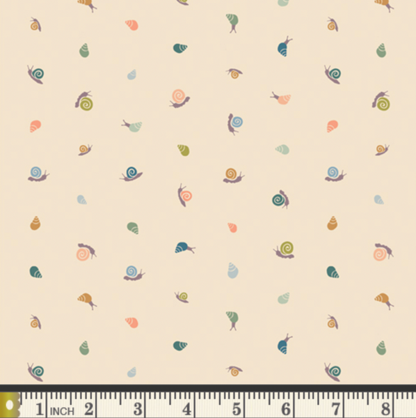 Slow Summer by Suzy Quilts - Shells Pearl