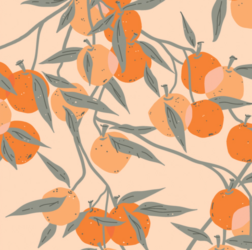 Tangerine by AGF Studio - Fruit Laden Branches