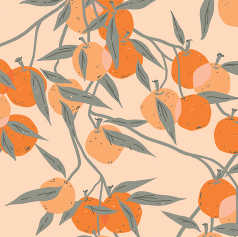 Tangerine by AGF Studio - Fruit Laden Branches