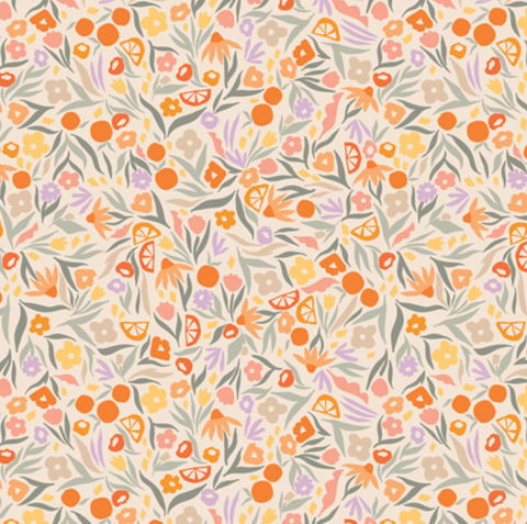 Tangerine by AGF Studio - Floral Zest
