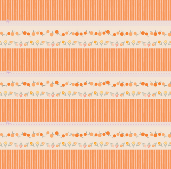 Tangerine Orchard Bound 2.5" Binding
