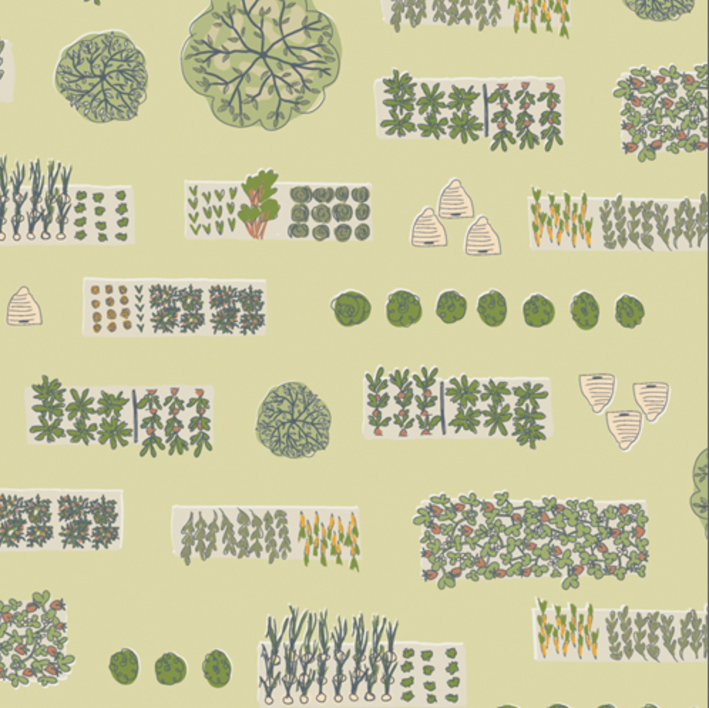 Potager by Sharon Holland - Birds Eye View