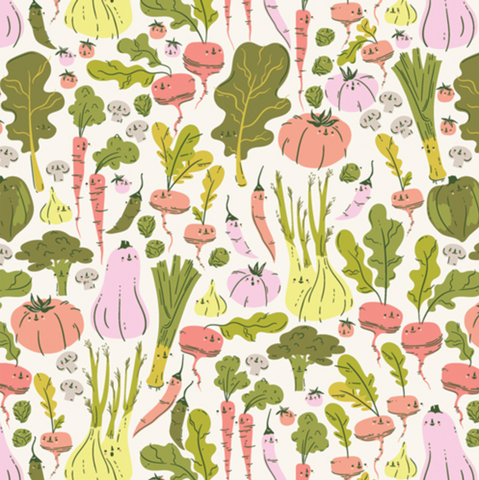 Cottage Grove by Art Gallery Fabrics - Eat Your Veggies