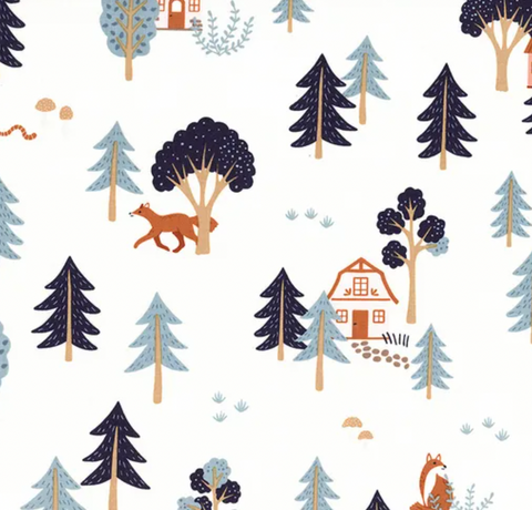 Forest Village by Riley Blake - Ivory