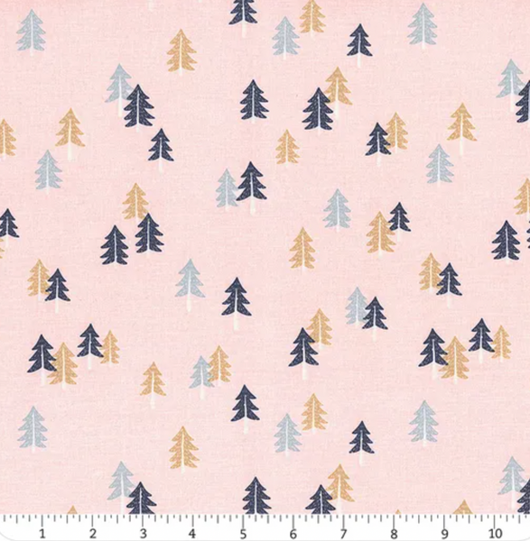 Pre-Order Forest Village by Riley Blake - Pink Spruce