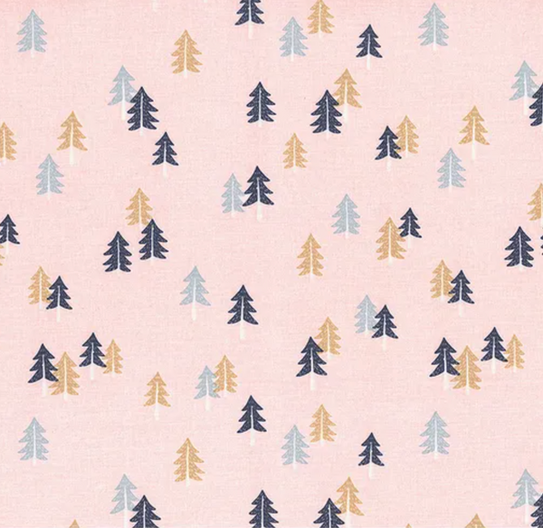 Pre-Order Forest Village by Riley Blake - Pink Spruce