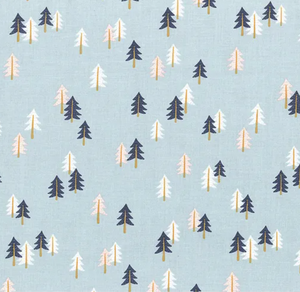Pre-Order Forest Village by Riley Blake - Sky Spruce