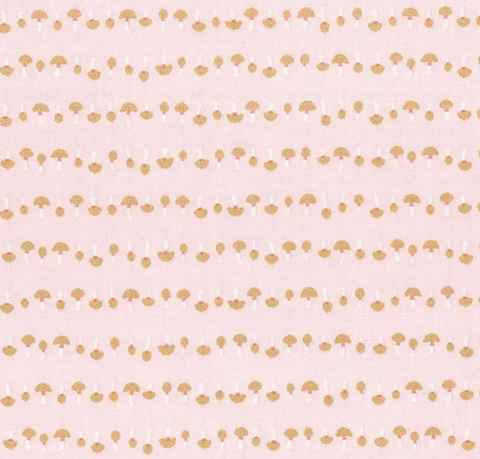 Forest Village by Riley Blake - Mushrooms Pink