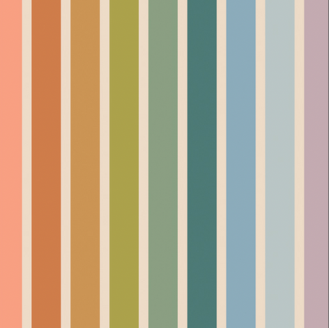 Art Gallery Fabrics Canvas - Slow Summer Stripe