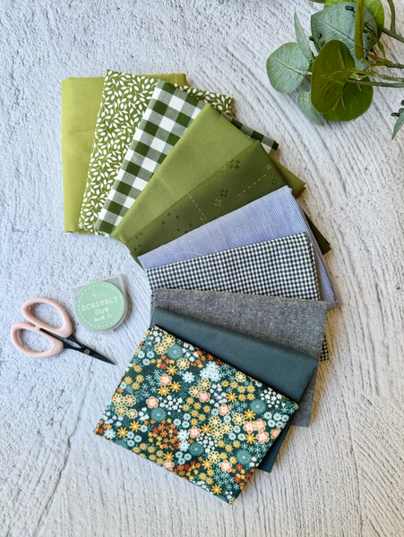 Gladys Quilt by Penelope Handmade - Twin Size Kit or Bundle Only
