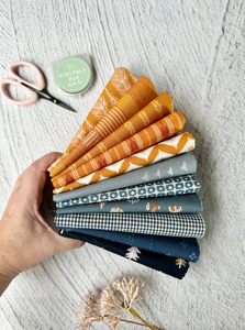 Minyip  - Curated 10 Fat Quarter Bundle