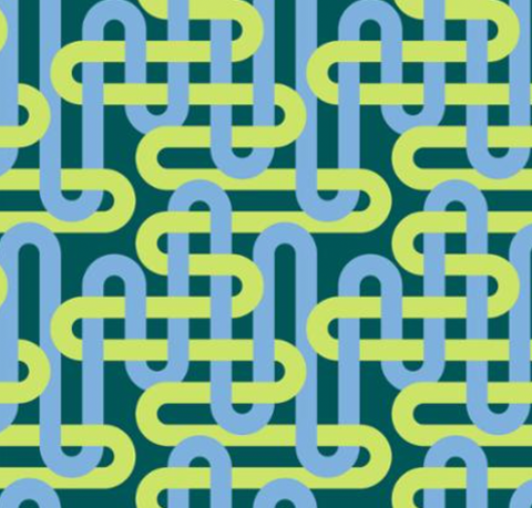 Groove by Emily Van Hoff for Moda Fabrics - Verdant Green