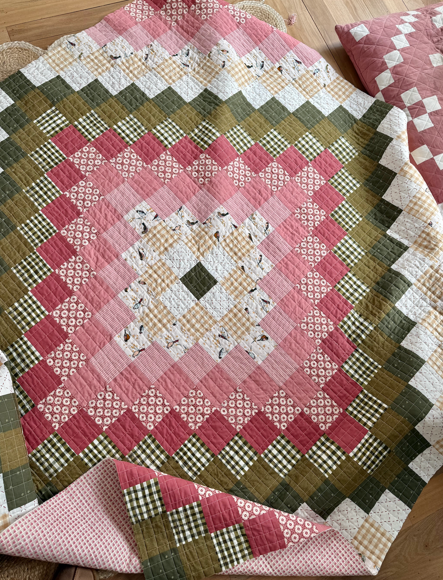Lakeview Around the World Quilt Kit - Throw or Large Throw
