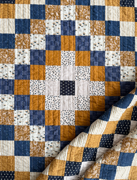 Manna Hill Around the World Quilt Kit - Throw or Large Throw