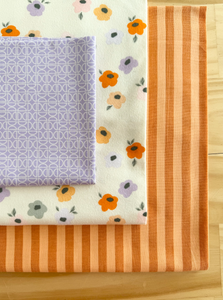 Sweet Summer Flowers Wholecloth Quilt Kit - Crib/Baby Size