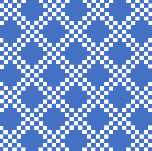 Double Irish chain Quilt Kit (PDF Pattern Included) - Large Throw Size