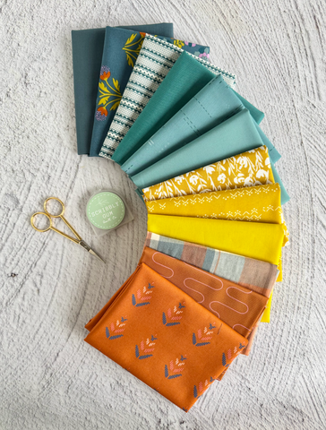 Escape Beach - Curated 12 Fat Quarter Bundle