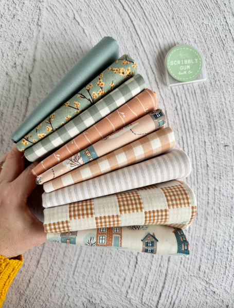 Winter’s Blush - Curated 9 Fat Quarter Bundle