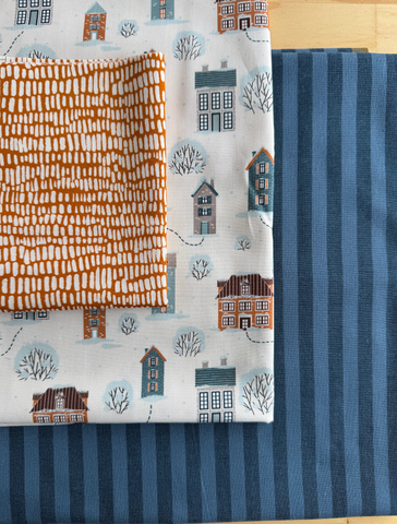 Midnight Snowfall Wholecloth Quilt Kit - Crib/Baby Size