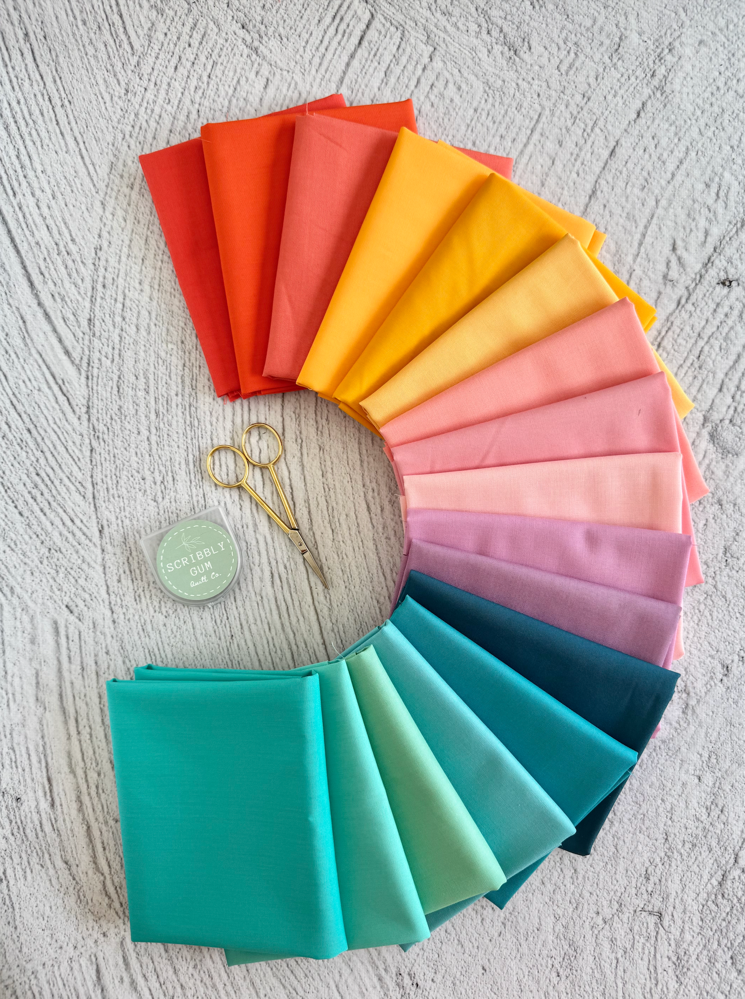 Rainbow Shenanigans - Curated 17 Fat Quarter Bundle