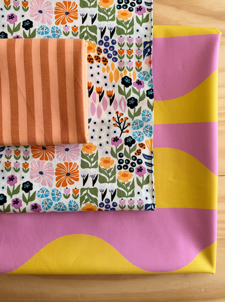 Garden Waves Wholecloth Quilt Kit - Crib/Baby Size