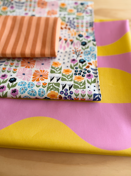 Garden Waves Wholecloth Quilt Kit - Crib/Baby Size