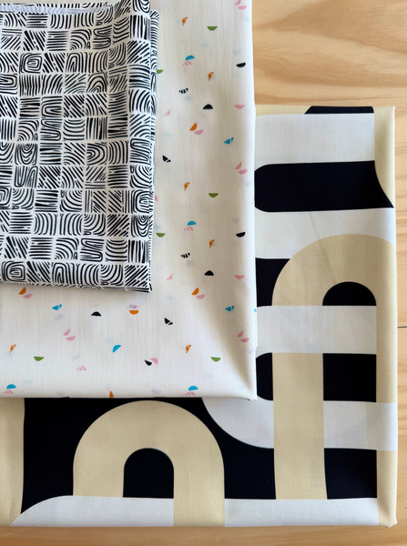 Modern Links Wholecloth Quilt Kit - Crib/Baby Size