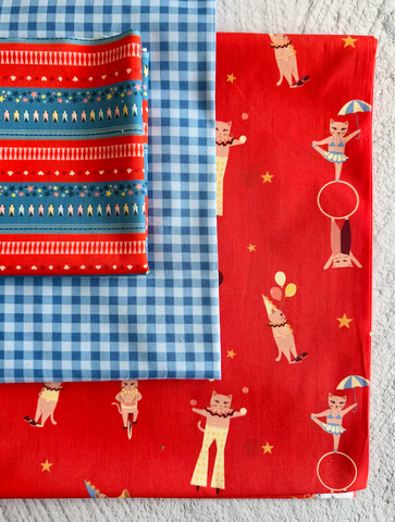 Umbrella Circus Wholecloth Quilt Kit - Crib/Baby Size