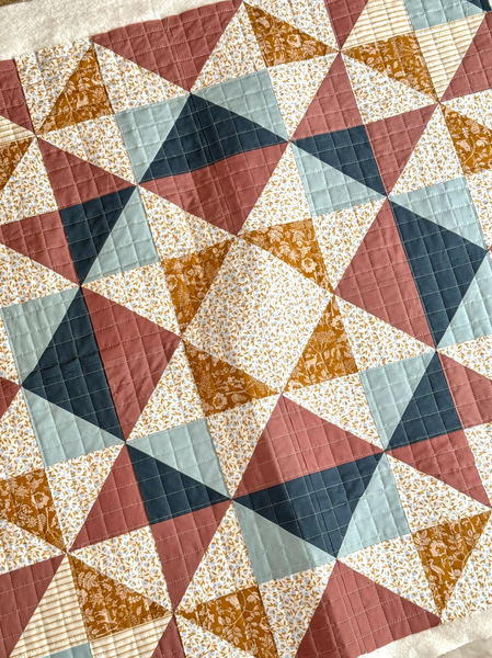 Maizie Quilt by Penelope Handmade Quilt Kit - Throw Size