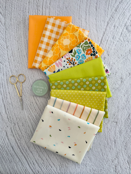 Ada - Curated 9 Fat Quarter Bundle